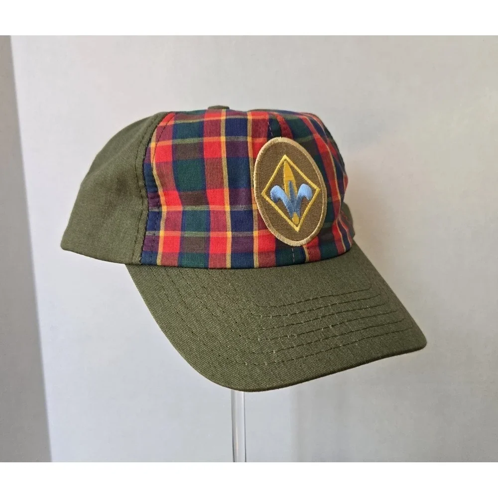 Webelo Twill  Boy Scout Cap Hat Snap Back Size‎ S/M Made in USA